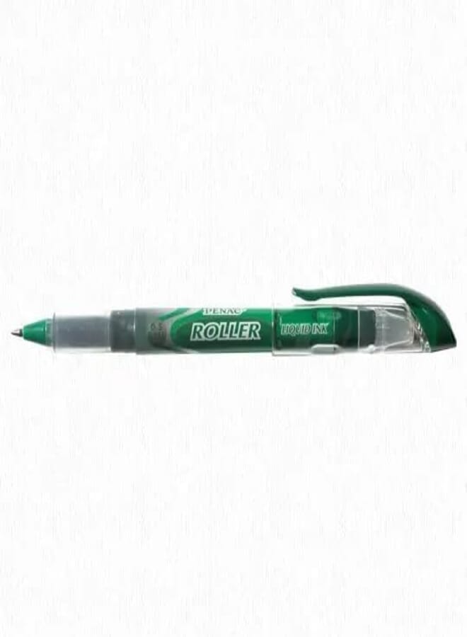 Penac WP0202-04 Liquid Ink Roller Pen 0.5 mm, Green